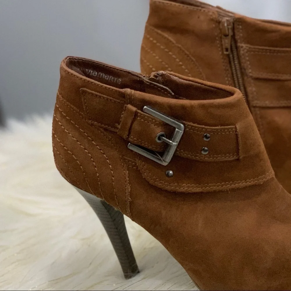 Via Marte brown boots size 6